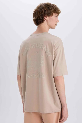 Resim Defacto Erkek  T-shirt E3798AX/BG210
