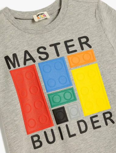 Resim Koton Erkek Çocuk T-shirt 5SKB10064TK