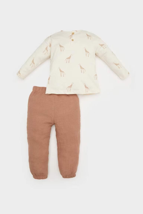 Resim Defacto Erkek Bebek Sweat Takım E7728A5/ER238