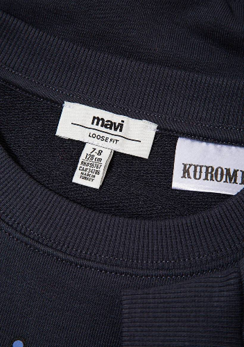 Resim Mavi Kuromi Baskılı Kız Çocuk Sweat M7S10139-70087