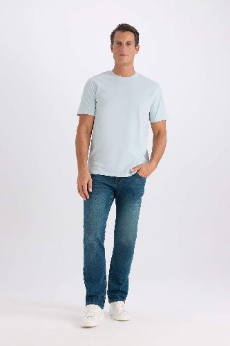 Resim Defacto Erkek  T-shirt V7699AZ/BE506