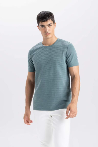Resim Defacto Erkek  T-shirt M6608AZ/GN829