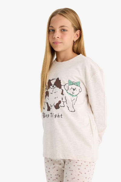 Resim Defacto Kız Çocuk  Sweat Takım F1084A8/BG745