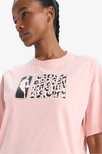 Resim Defacto Kadın Kısa Kol T-shirt D8801AXPN243