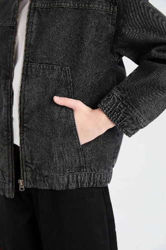 Resim Defacto Erkek Çocuk  Jean Ceket D6538A8NM36