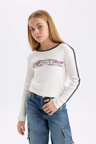 Resim Defacto Koz Çocuk Sweat D6993A8ER99