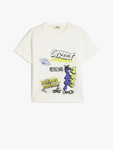 Resim Koton Erkek Çocuk T-shirt 5SKB10056TK