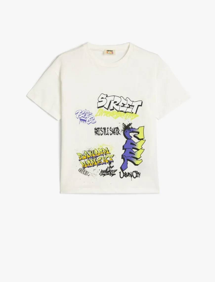 Resim Koton Erkek Çocuk T-shirt 5SKB10056TK