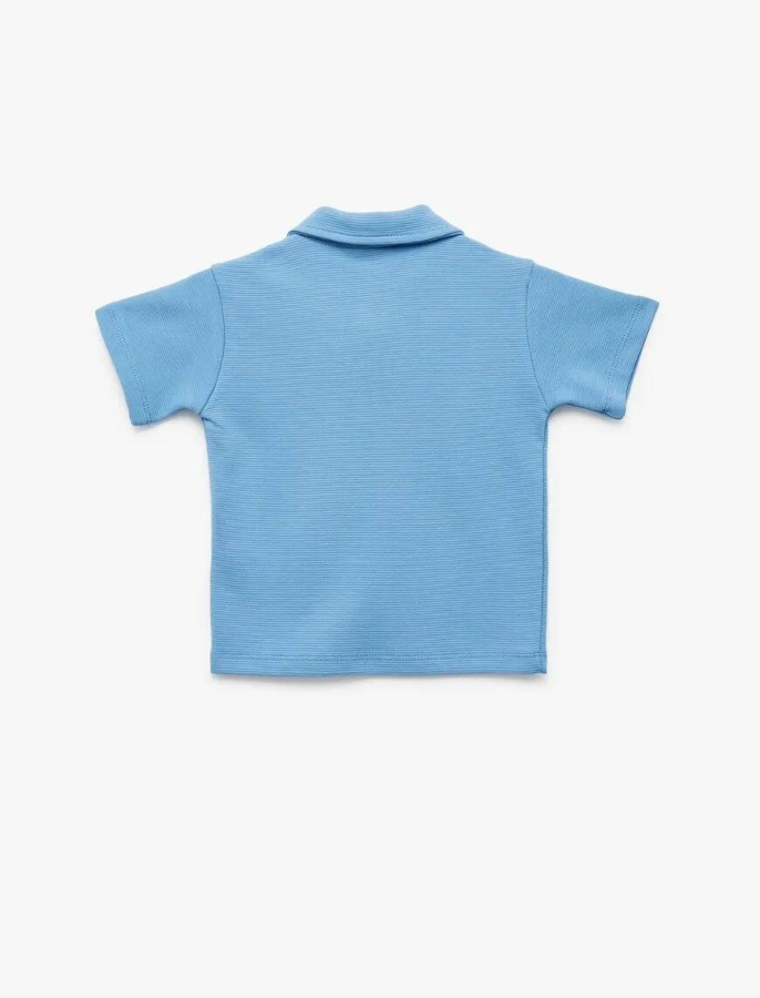 Resim Koton Erkek Bebek T-shirt 5SMB10296TK