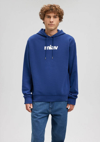 Resim Mavi Erkek Sweat