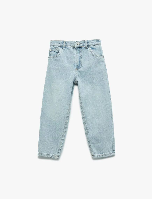 Resim Koton Erkek Bebek Jean Pantolon 6Wmb40003Td