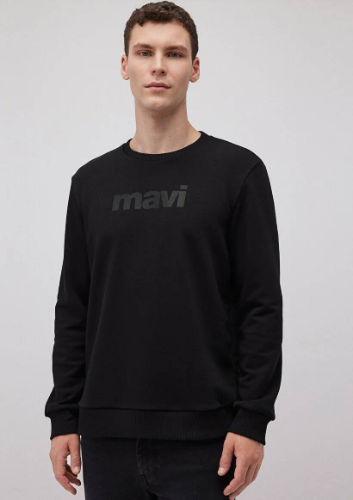 Resim Mavi Erkek Sweat M066303-900