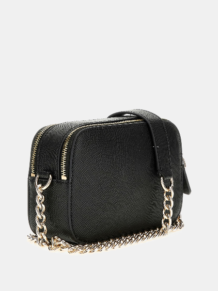 Resim Guess Noelle Crossbody Camera Kadın Çanta HWZG7879140-BLA