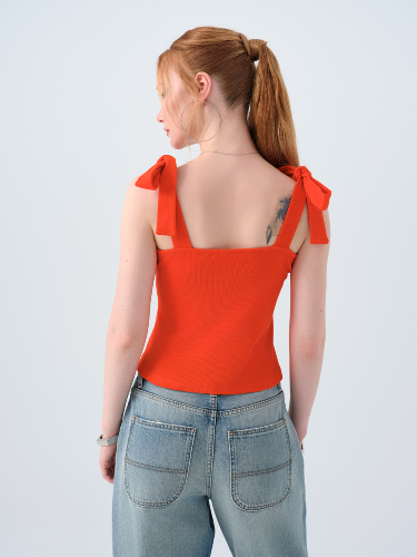Resim Loft Kadın Slim Fit T-Shirt Lf2039136
