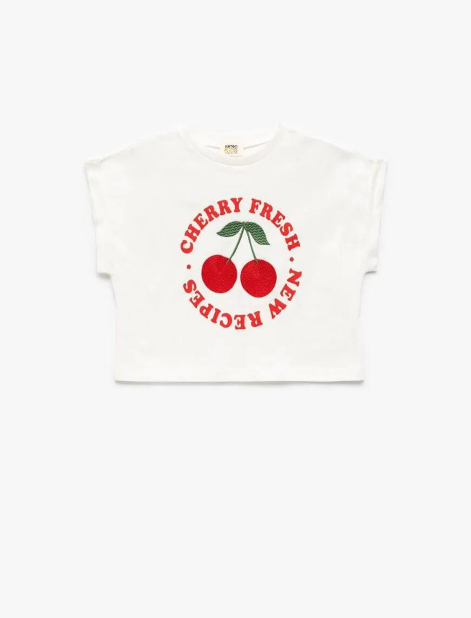 Resim Koton Kız Çocuk T-shirt 5SKG10121AK