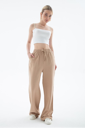 Resim Fashion Friends Kadın Kanvas Pantolon