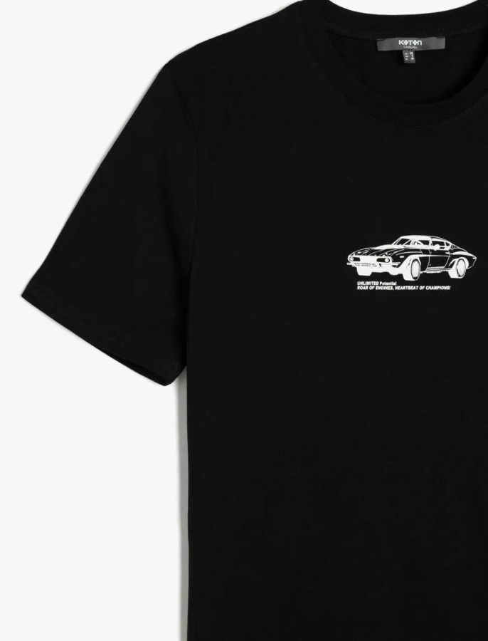 Resim Koton Erkek T-shirt 5SAM10330HK