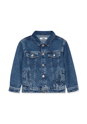 Resim Mavi Kai Dark Erkek Çocuk Jean Ceket M6111402-91062