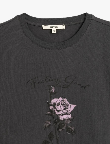 Resim Koton Kadın T-shirt 5SAK50137EK