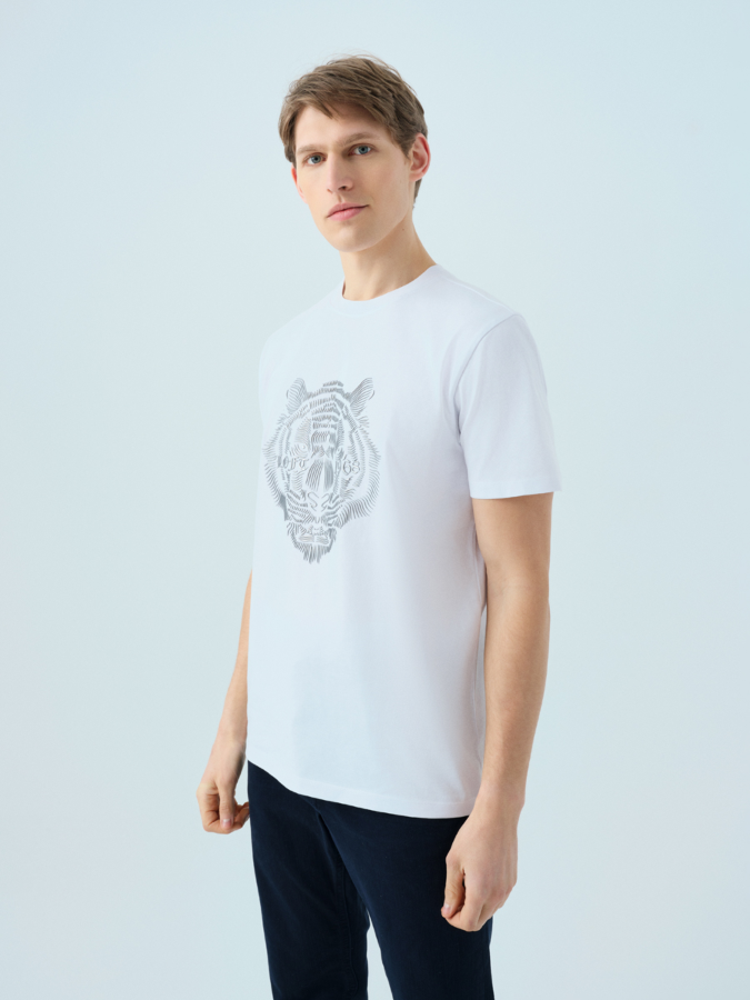 Resim Loft Erkek Regular Fit T-shirt LF2039570