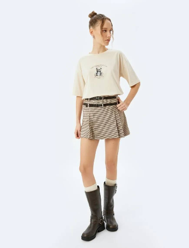 Resim Koton Kadın T-shirt 5SAL10069IK