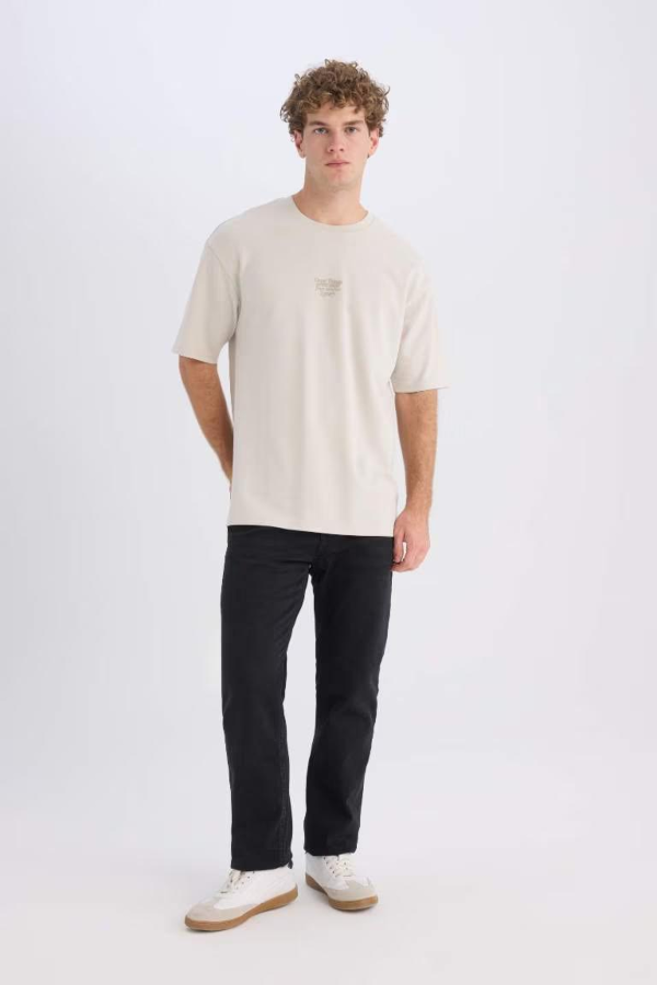 Resim Defacto Erkek  T-shirt D5517AXGR503