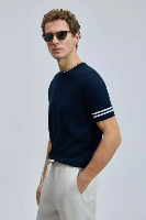 Resim Lufian Robert Erkek Triko T-shirt 111090111