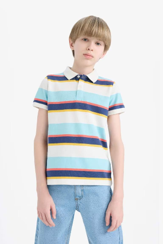 Resim Defacto Erkek Çocuk Kısa Kol T-shirt D7828A8/ER105