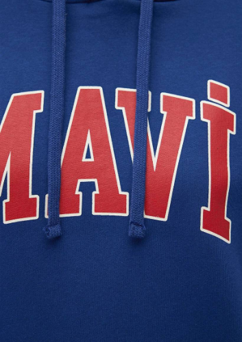 Resim Mavi Kadın Sweat