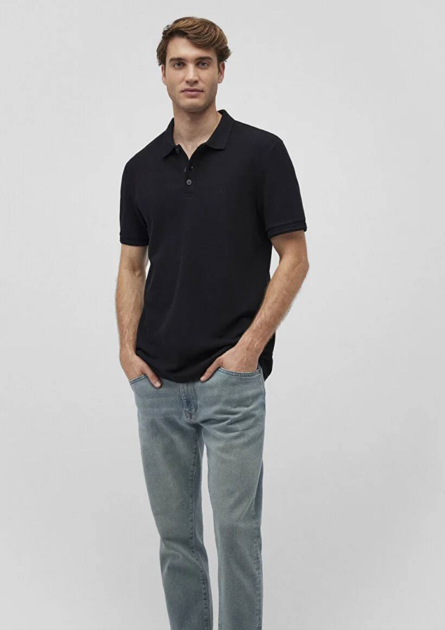 Resim Mavi Polo Erkek T-Shirt M064946-21842