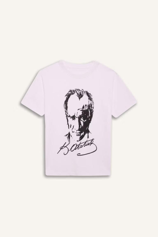 Resim Defacto Erkek Çocuk Kısa Kol T-shirt B6938A8WT34
