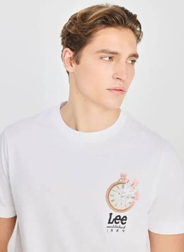 Resim Lee Grafik Logo Erkek T-shirt L2510322100