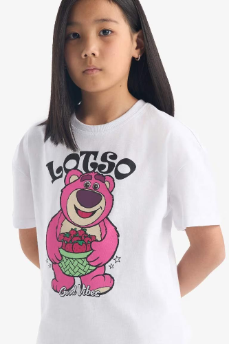 Resim Defacto Kız Çocuk T-shirt E6557A8/WT83