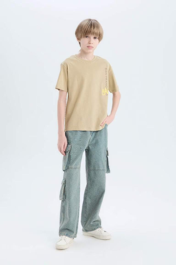 Resim Defacto Erkek Çocuk T-shirt