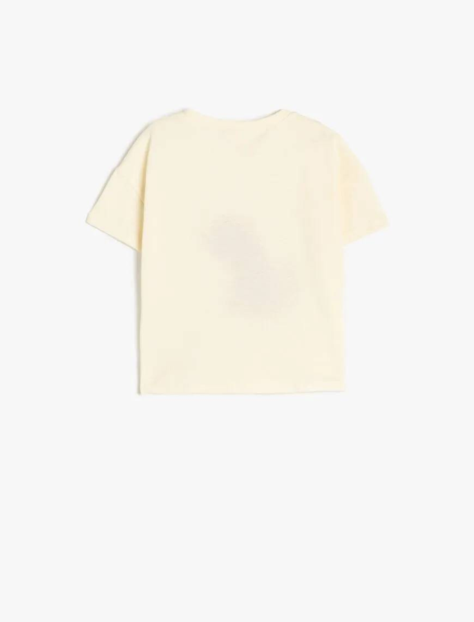 Resim Koton Kız Bebek Kısa Kol T-shirt 5SMG10032AK