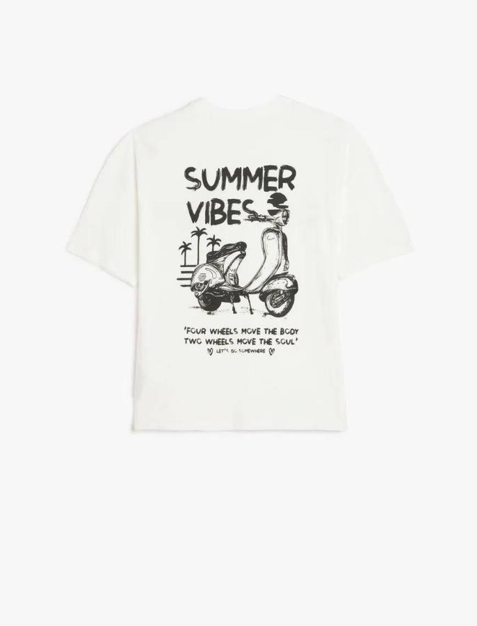Resim Koton Kadın Kısa Kol T-shirt 5SAL10684IK
