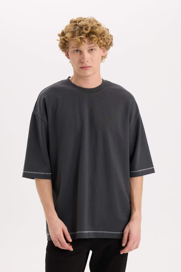Resim Defacto Erkek  T-shirt C0147AXAR231