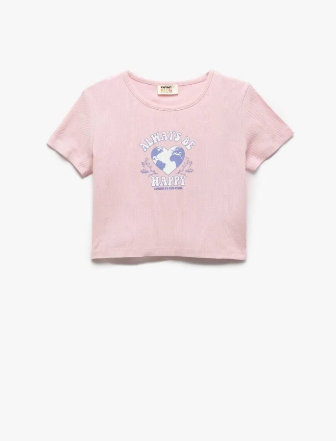 Resim Koton Kız Çocuk T-shirt 5SKG10264AK