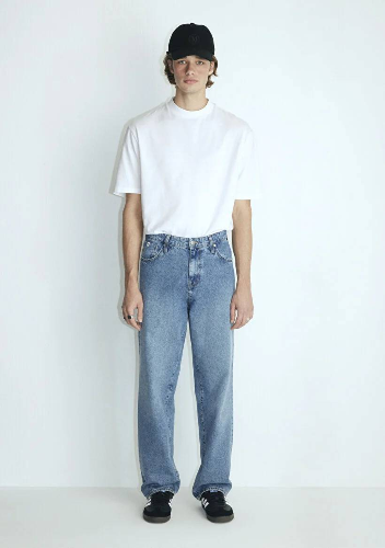 Resim Mavi Mitte Erkek Jean Pantolon M0010101-83591