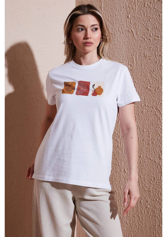 Resim Fashion Friends Kadın T-shirt 25Y0300K1