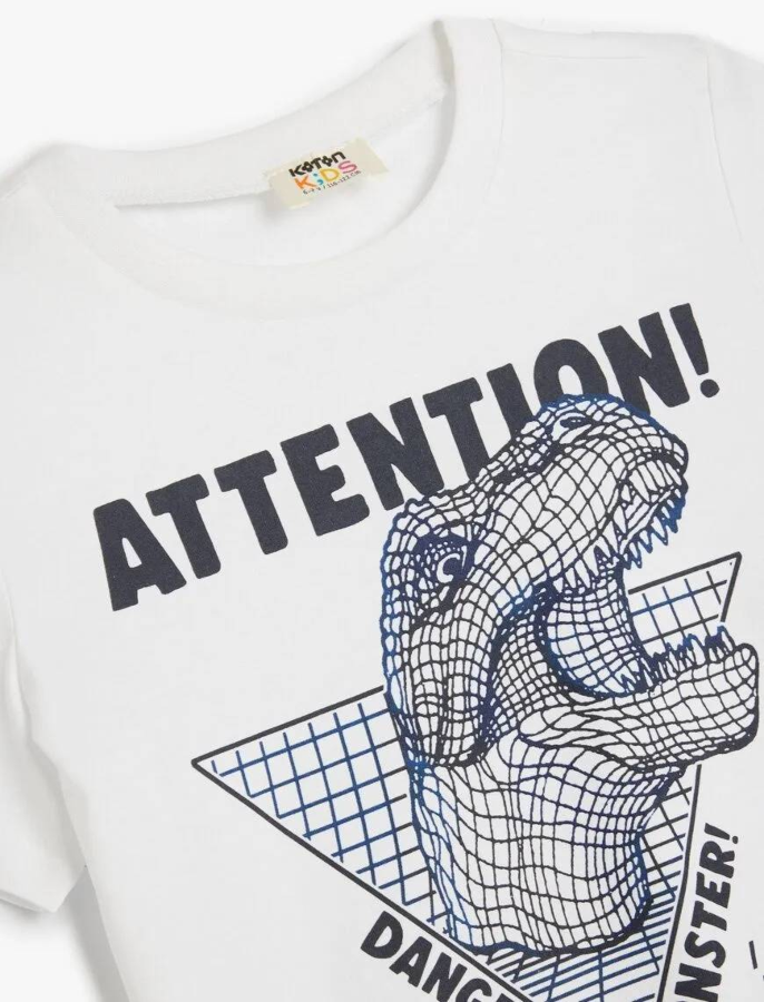 Resim Koton Erkek Çocuk T-shirt 5SKB10105TK