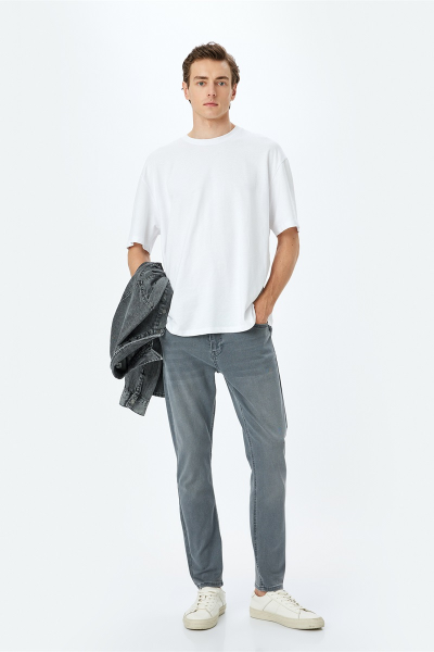 Resim Koton MICHEAL Skinny Erkek Jean  Pantolon 5SAM40051ID 