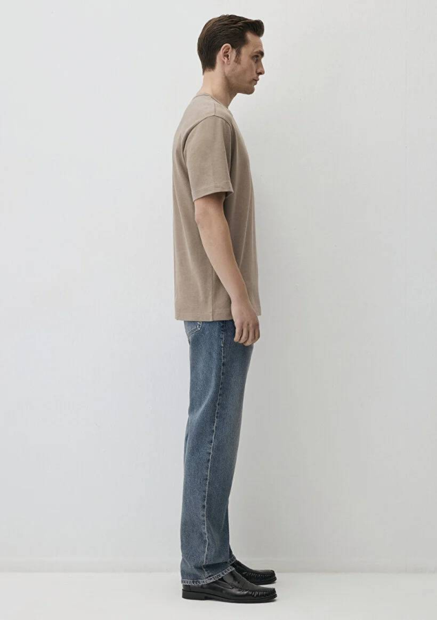 Resim Mavi Regular Erkek  T-shirt M0611903-70321
