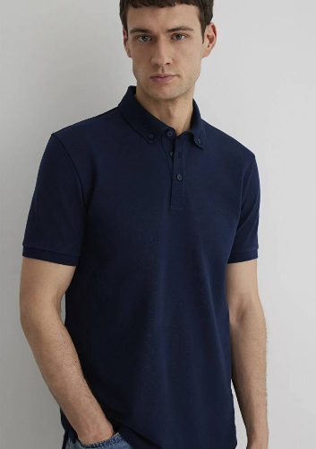 Resim Mavi Polo Erkek T-Shirt M063247-28417