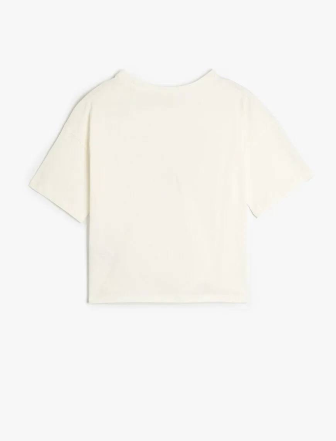 Resim Koton Kız Çocuk T-shirt 5SKG10326AK