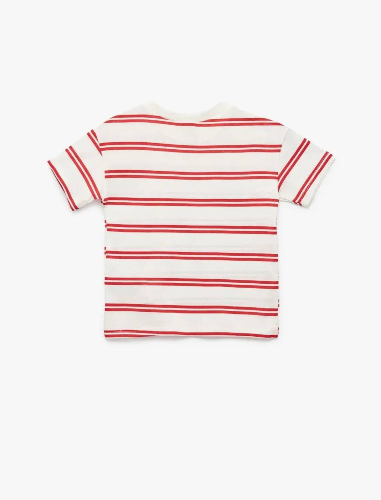 Resim Koton Erkek Bebek T-shirt 5SMB10297TK