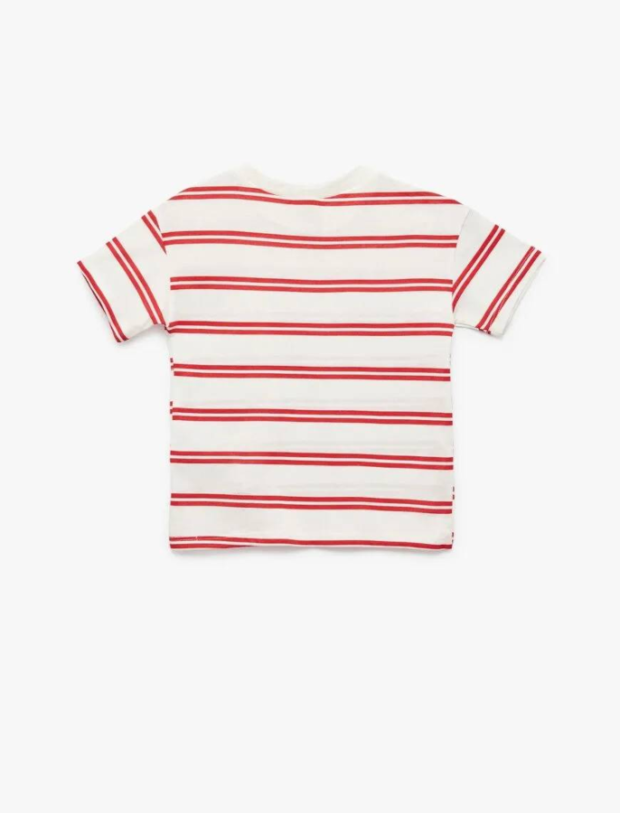 Resim Koton Erkek Bebek T-shirt 5SMB10297TK