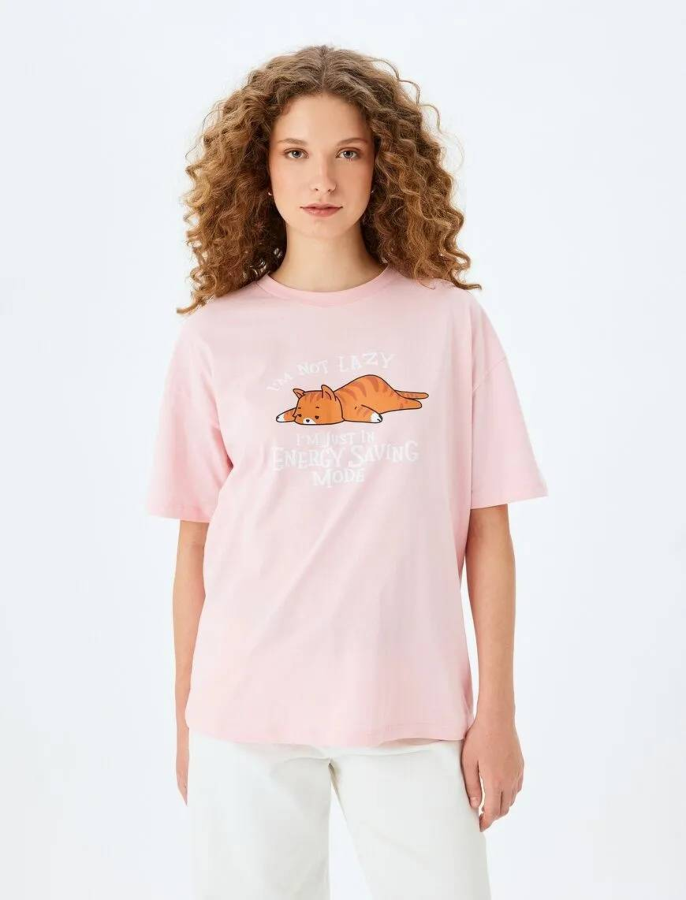 Resim Koton Kadın T-shirt 5SAL10145IK