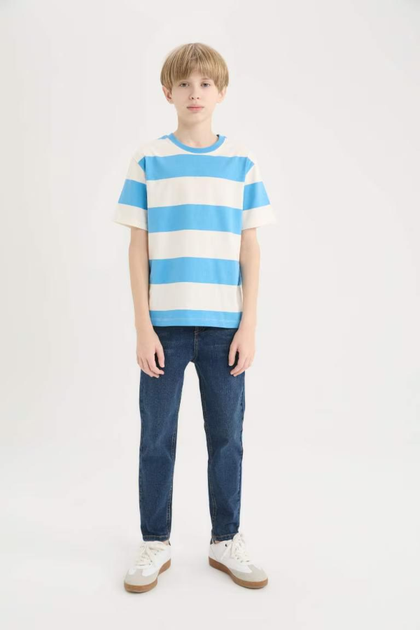 Resim Defacto Erkek Çocuk Kısa Kol T-shirt D7867A8/BE339