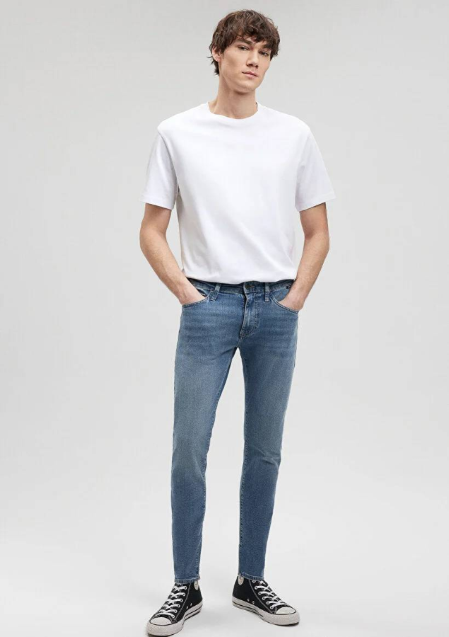 Resim Mavi Erkek Rob Jean Pantolon M001030-31271